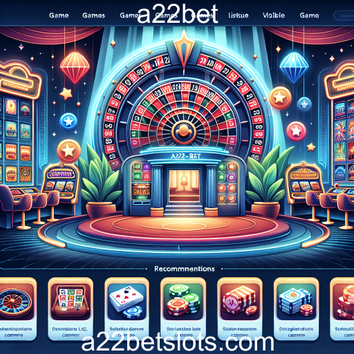 Descubra Novos Jogos com a Categoria de Indicação do a22bet
